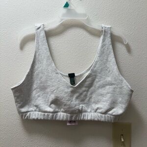 wild fable Light Gray Wireless Scoop Bralette